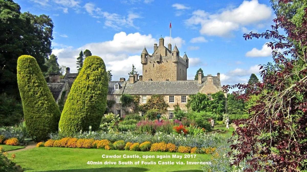 Foulis Castle Gate Lodge Evanton Esterno foto